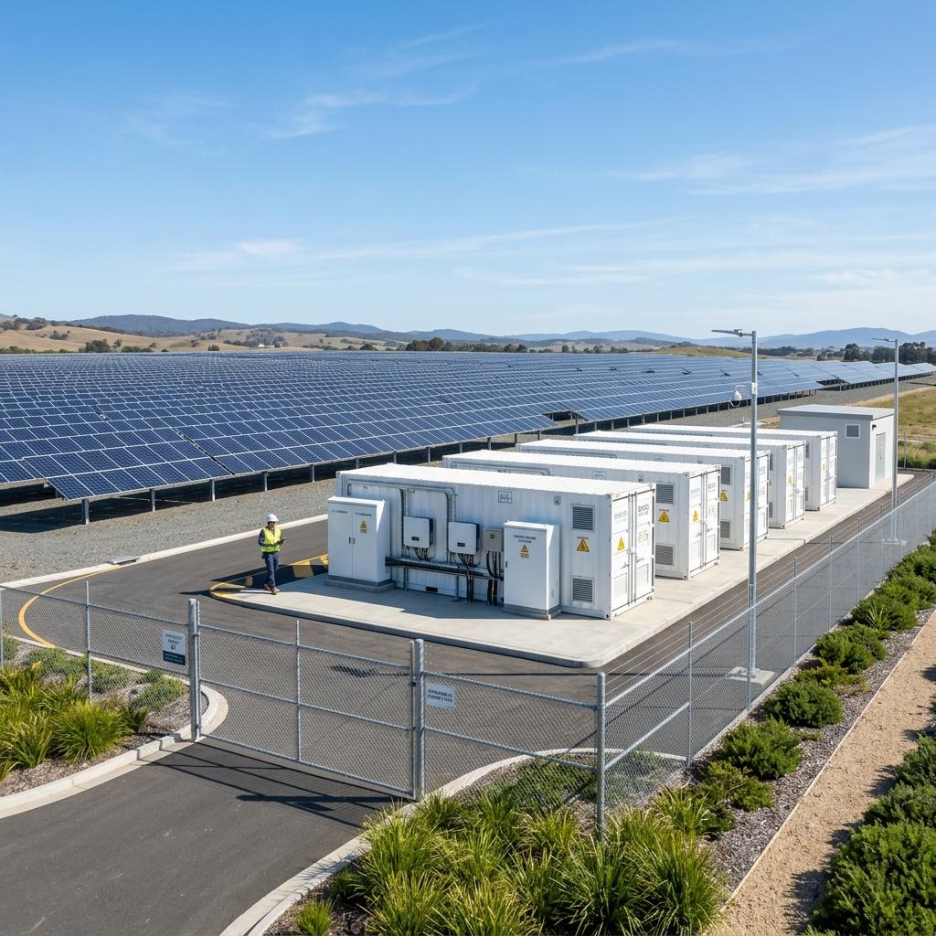BESS Energy Storage Installation